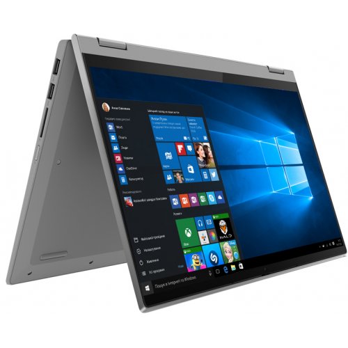 Продать Ноутбук Lenovo IdeaPad Flex 5 14ARE (81X200DFRA) Platinum Grey по Trade-In интернет-магазине Телемарт - Киев, Днепр, Украина фото