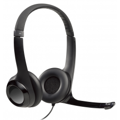 Навушники Logitech H390 (981-000406) Black