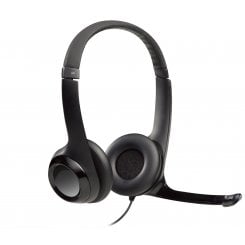 Навушники Logitech H390 (981-000406) Black