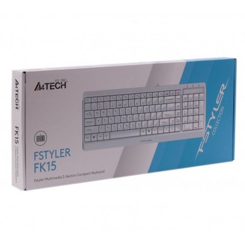 Photo Keyboard A4Tech Fstyler FK15 White