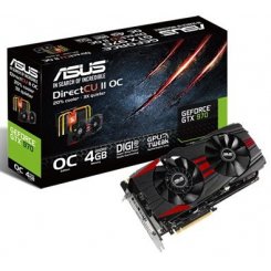 Відеокарта Asus GeForce GTX 970 4096MB DirectCU II Black (GTX970-DC2OC-4GD5-BLACK)