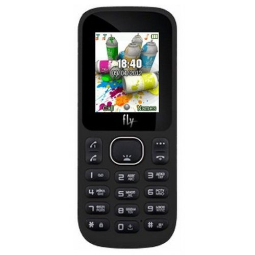 Купить Мобильный телефон Fly DS105D Black - цена в Харькове, Киеве, Днепре, Одессе
в интернет-магазине Telemart фото
