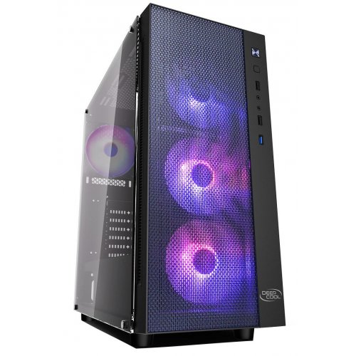 

Deepcool MATREXX 55 MESH ADD-RGB 4F Tempered Glass без БП Black (повреждена упаковка)