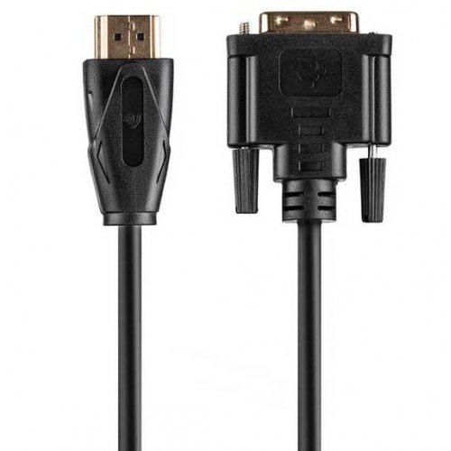 

2E HDMI-DVI-D 1.8m Molding (2E-W1701) Black