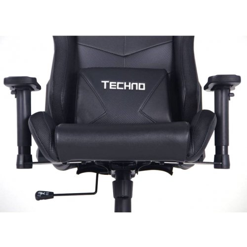 Игровое кресло VR Racer Techno X-Ray (546686) Black купить в Украине: Киев, Днепр, Харьков, Одесса  | Низкая цена, отзывы, характеристики от TELEMART фото