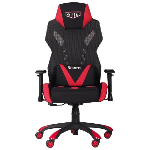 Игровое кресло VR Racer Radical Grunt (545594) Black/Red купить в Украине: Киев, Днепр, Харьков, Одесса  | Низкая цена, отзывы, характеристики от TELEMART фото