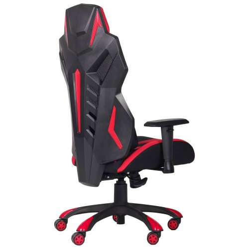 Игровое кресло VR Racer Radical Grunt (545594) Black/Red купить в Украине: Киев, Днепр, Харьков, Одесса  | Низкая цена, отзывы, характеристики от TELEMART фото