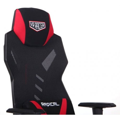 Игровое кресло VR Racer Radical Grunt (545594) Black/Red купить в Украине: Киев, Днепр, Харьков, Одесса  | Низкая цена, отзывы, характеристики от TELEMART фото