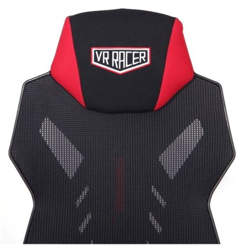 Игровое кресло VR Racer Radical Grunt (545594) Black/Red купить в Украине: Киев, Днепр, Харьков, Одесса  | Низкая цена, отзывы, характеристики от TELEMART фото