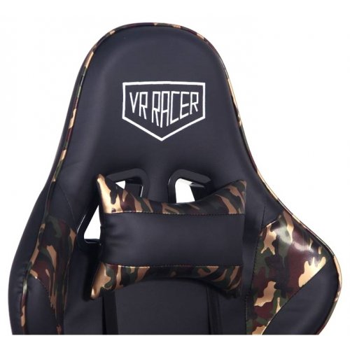 Игровое кресло VR Racer Original Command (546706) Black/Camouflage купить в Украине | Telemart фото