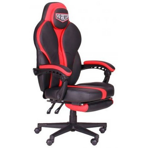 Игровое кресло VR Racer Edge Iron (521344) Black/Red купить в Украине | Telemart фото