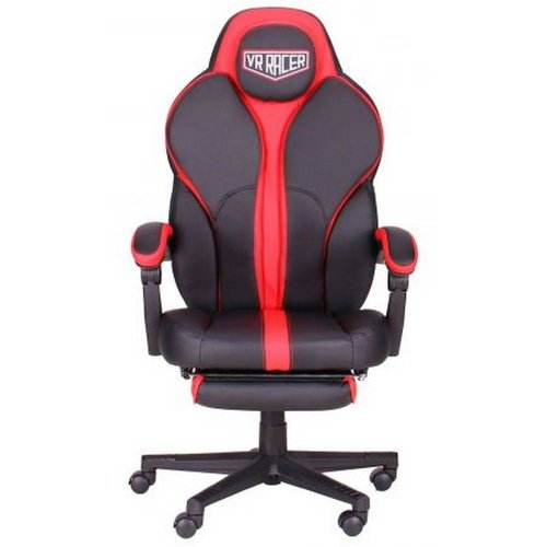 Игровое кресло VR Racer Edge Iron (521344) Black/Red купить в Украине | Telemart фото