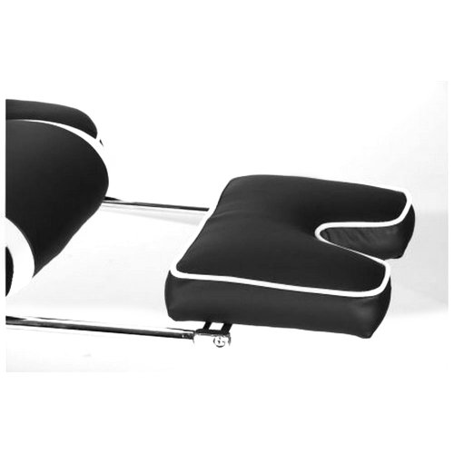 Игровое кресло VR Racer Edge Omega (521342) Black/White купить в Украине | Telemart фото