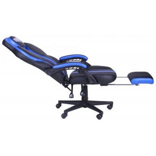 Игровое кресло VR Racer Edge Titan (521345) Black/Blue купить в Украине | Telemart фото
