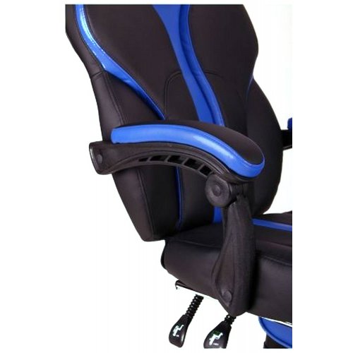 Игровое кресло VR Racer Edge Titan (521345) Black/Blue купить в Украине | Telemart фото