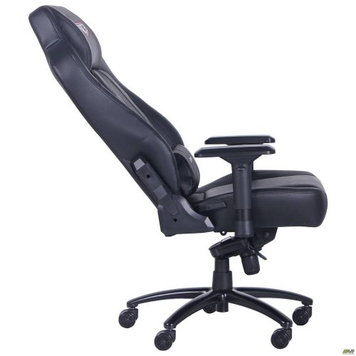 Ігрове крісло VR Racer Expert Adept (546688) Black купити в Україні: Київ, Львів, Хмельницький, Тернопіль, Івано-Франківськ | Низька ціна, відгуки, характеристики від TELEMART фото