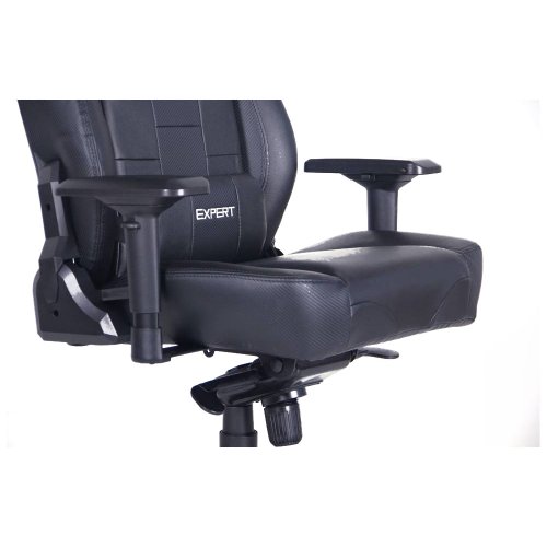 Ігрове крісло VR Racer Expert Adept (546688) Black купити в Україні: Київ, Львів, Хмельницький, Тернопіль, Івано-Франківськ | Низька ціна, відгуки, характеристики від TELEMART фото