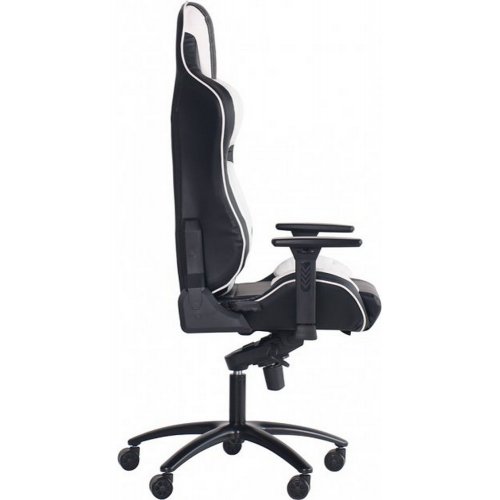 Ігрове крісло VR Racer Expert Idol (546756) Black/White купити в Україні | Telemart фото