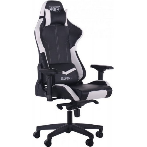 Ігрове крісло VR Racer Expert Mentor (546757) Black/White купити в Україні | Telemart фото