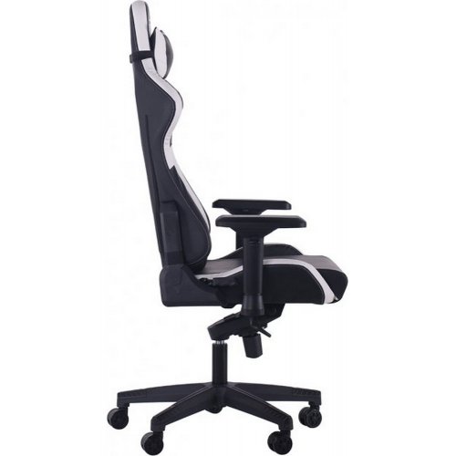Ігрове крісло VR Racer Expert Mentor (546757) Black/White купити в Україні | Telemart фото
