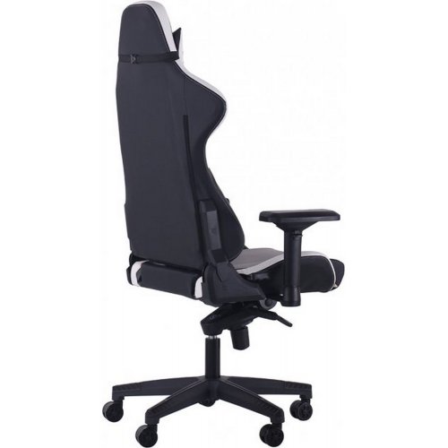 Ігрове крісло VR Racer Expert Mentor (546757) Black/White купити в Україні | Telemart фото