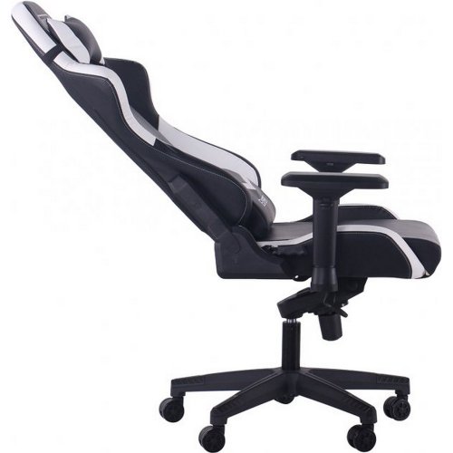 Ігрове крісло VR Racer Expert Mentor (546757) Black/White купити в Україні | Telemart фото