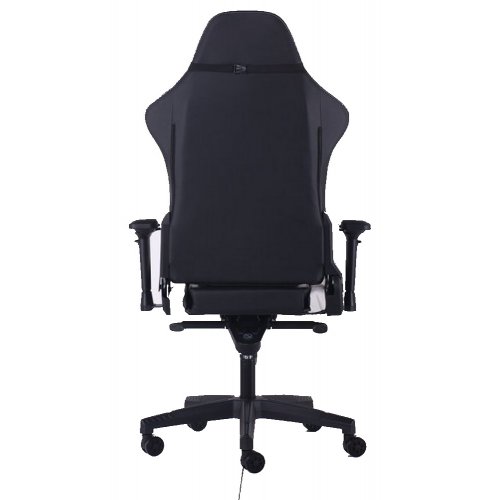 Ігрове крісло VR Racer Expert Mentor (546757) Black/White купити в Україні | Telemart фото