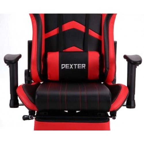 Ігрове крісло VR Racer Dexter Galvatron (545084) Black/Red купити в Україні | Telemart фото