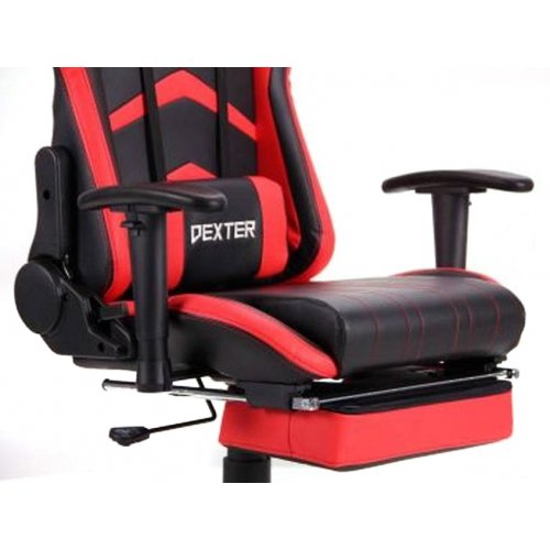 Ігрове крісло VR Racer Dexter Galvatron (545084) Black/Red купити в Україні | Telemart фото