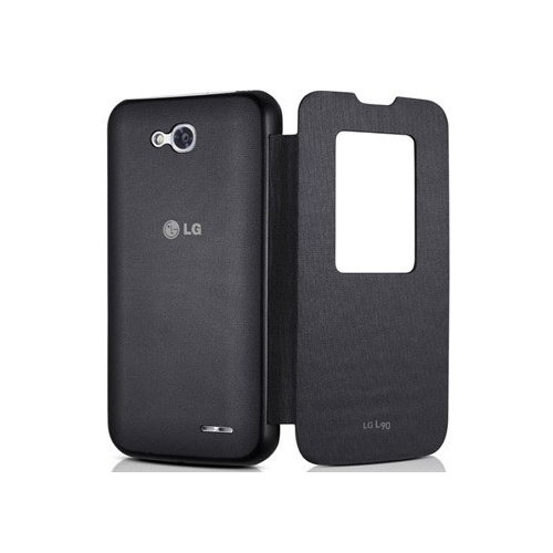 Купить Чехол Чехол LG Quick Window для LG L90 Dual D410 (CCF-385) Black - цена в Харькове, Киеве, Днепре, Одессе
в интернет-магазине Telemart фото