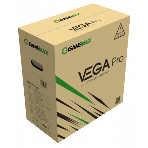Photo GAMEMAX Vega Pro Tempered Glass без БП Grey