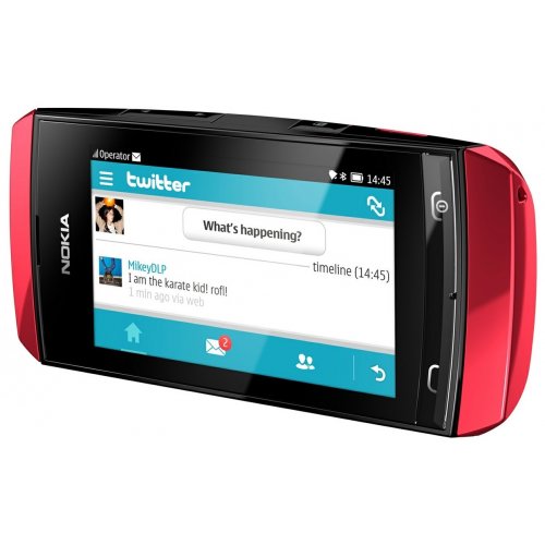 Купить Мобильный телефон Nokia Asha 306 Red - цена в Харькове, Киеве, Днепре, Одессе
в интернет-магазине Telemart фото