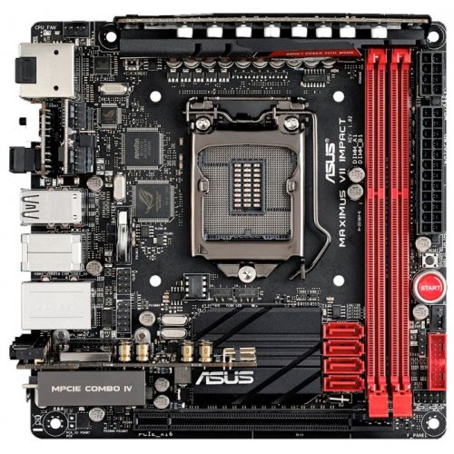 Продати Материнська плата Asus MAXIMUS VII IMPACT (s1150, Intel Z97) за Trade-In у інтернет-магазині Телемарт - Київ, Дніпро, Україна фото