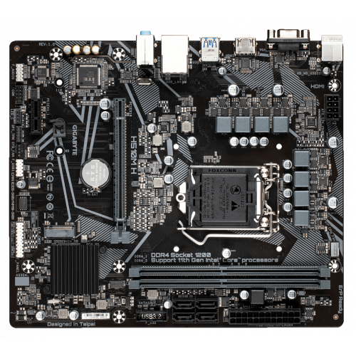 Photo Motherboard Gigabyte H510M H (s1200, Intel H510)