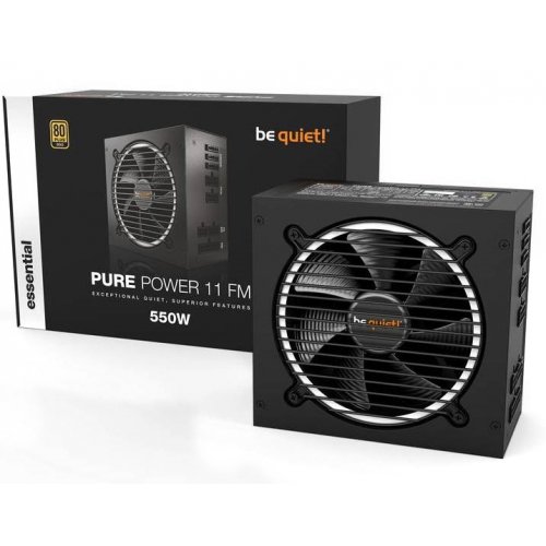 Продать Блок питания Be Quiet! Pure Power 11 FM 550W (BN317) по Trade-In интернет-магазине Телемарт - Киев, Днепр, Украина фото