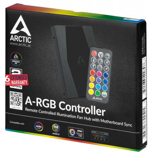 Купить Контроллер Arctic A-RGB Controller (ACFAN00180A) - цена в Харькове, Киеве, Днепре, Одессе
в интернет-магазине Telemart фото