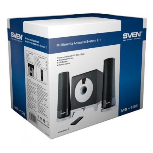 Акустическая система SVEN MS-106 Black купить в Украине | Telemart фото