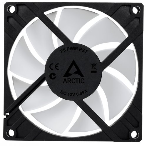 Продати Кулер для корпуса Arctic F8 PWM PST (AFACO-080P0-GBA01) Black/White за Trade-In у інтернет-магазині Телемарт - Київ, Дніпро, Україна фото