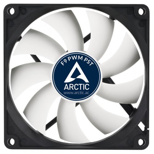 Продать Кулер для корпуса Arctic F9 PWM PST (AFACO-090P0-GBA01) Black/White по Trade-In интернет-магазине Телемарт - Киев, Днепр, Украина фото