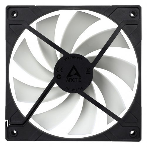 Продати Кулер для корпуса Arctic F12 PWM PST (AFACO-120P0-GBA01) Black/White за Trade-In у інтернет-магазині Телемарт - Київ, Дніпро, Україна фото