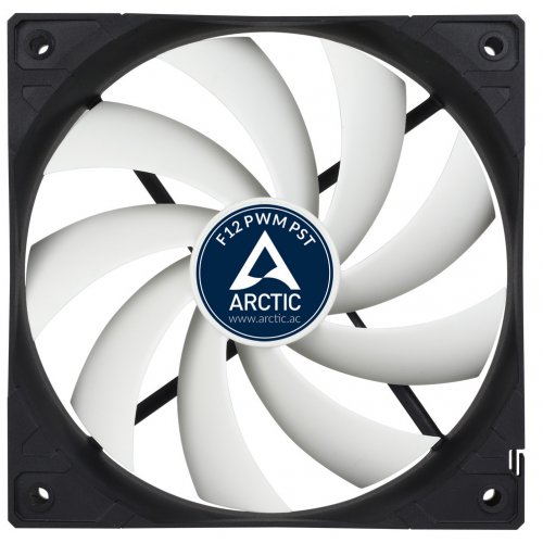 Продати Кулер для корпуса Arctic F12 PWM PST (AFACO-120PC-GBA01) Black/White за Trade-In у інтернет-магазині Телемарт - Київ, Дніпро, Україна фото