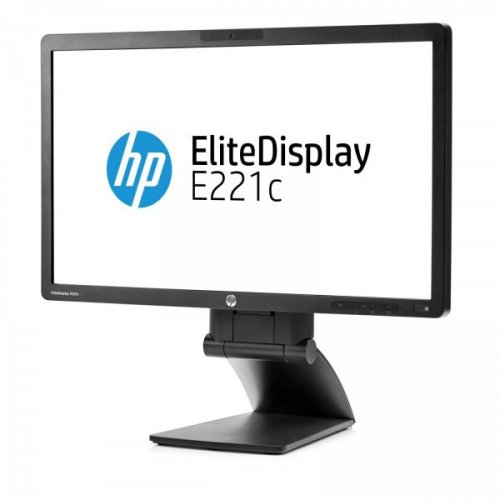 Продати Монітор HP 21.5" E221c (D9E49AA) Black за Trade-In у інтернет-магазині Телемарт - Київ, Дніпро, Україна фото