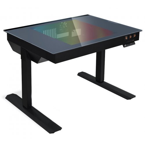 Продать Игровой стол Lian Li DK04-FX Gaming Desk (G99.DK04FX.02EU) Black по Trade-In интернет-магазине Телемарт - Киев, Днепр, Украина фото