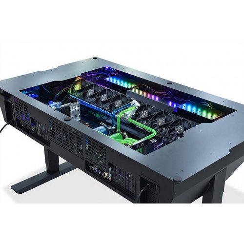 Фото Игровой стол Lian Li DK05-FX Gaming Desk (G99.DK05FX.02EU) Black