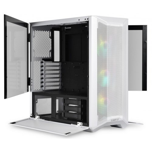 Продать Корпус Lian Li LANCOOL II Mesh RGB Tempered Glass без БП (G99.LAN2MRW.00) White по Trade-In интернет-магазине Телемарт - Киев, Днепр, Украина фото