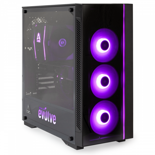 Продать Компьютер EVOLVE GamePart Gold 2B (EVGP-G2BR560XA680XT-16S500GBk) Black по Trade-In интернет-магазине Телемарт - Киев, Днепр, Украина фото