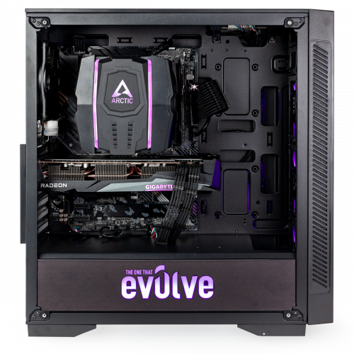Продать Компьютер EVOLVE GamePart Gold 2B (EVGP-G2BR560XA680XT-16S500GBk) Black по Trade-In интернет-магазине Телемарт - Киев, Днепр, Украина фото
