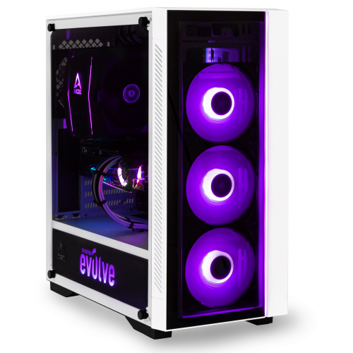 Продать Компьютер EVOLVE GamePart Gold 2H (EVGP-G2HR560XA680XT-16S500H1TWh) White по Trade-In интернет-магазине Телемарт - Киев, Днепр, Украина фото