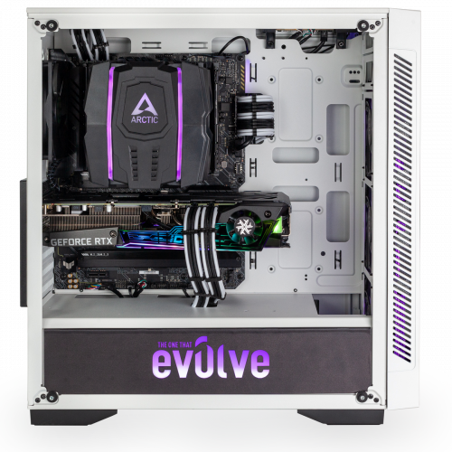 Продать Компьютер EVOLVE GamePart Gold 2H (EVGP-G2HR560XA680XT-16S500H1TWh) White по Trade-In интернет-магазине Телемарт - Киев, Днепр, Украина фото
