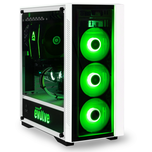 Продать Компьютер EVOLVE GamePart Gold 2H (EVGP-G2HR560XA680XT-16S500H1TWh) White по Trade-In интернет-магазине Телемарт - Киев, Днепр, Украина фото